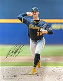 Paul Skenes Signed 16x20 Pittsburgh Pirates Photo MLB Hologram