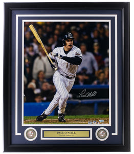 Paul O'Neill Signed Framed 16x20 New York Yankees Photo MLB Fanatics Sports Integrity