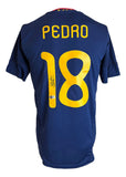 Pedro Signed Spain 2010 Adidas Soccer Jersey BAS
