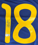 Pedro Signed Spain 2010 Adidas Soccer Jersey BAS