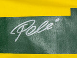 Pele Signed Yellow Brazil Soccer Jersey PSA/DNA Sports Integrity