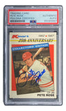 Pete Rose Signed KMart 25th Anniversary Cincinnati Reds Trading Card PSA/DNA Sports Integrity