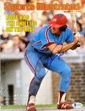 Pete Rose Signed Philadelphia Phillies Sports Illustrated Magazine Cover BAS