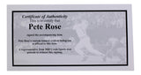 Pete Rose Signed Cincinnati Reds Black Mizuno Baseball Hit King Pete Rose COA Sports Integrity