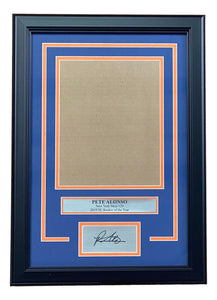Pete Alonso 8x10 Horizontal Photo Laser Engraved Signature Frame Kit Sports Integrity