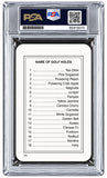 Phil Mickelson Signed Masters Augusta National Scorecard PSA/DNA
