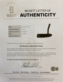 Phil Mickelson Signed 2010 Masters 13" Mini Putter BAS AC61978 Sports Integrity