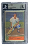 Phil Rizzuto Signed 1954 Bowman #1 New York Yankees Card BAS Sports Integrity