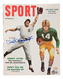 Phil Rizzuto New York Yankees Signed 1953 Sport Magazine BAS