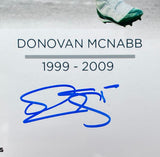 Eagles QB Legends Vick McNabb Jaworski Cunningham Signed 16x20 Collage Photo JSA