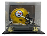 George Pickens Signed Pittsburgh Steelers Flash Mini Speed Helmet JSA w/ Case Sports Integrity