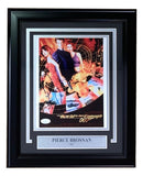 Pierce Brosnan Signed Framed 8x10 James Bond 007 Photo JSA