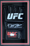 Dustin Poirier Max Holloway Signed UFC Replica Fight Gloves In Shadowbox BAS