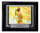 Post Malone Signed Framed 8x10 Photo BAS