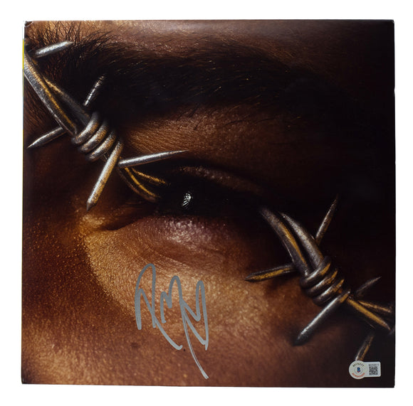 Post Malone Signed Beerbongs & Bentleys Vinyl LP BAS Sports Integrity