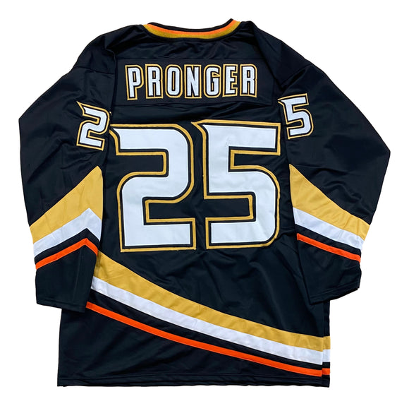 Chris Pronger Anaheim Custom Pro-Style Hockey Jersey Sports Integrity