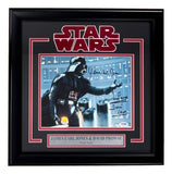 James Earl Jones Dave Prowse Signed Framed 8x10 Star Wars Darth Vader Photo PSA