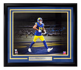 Puka Nacua Signed Framed 16x20 Los Angeles Rams Spotlight Photo Fanatics