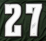 Quinyon Mitchell Philadelphia Signed Green Football Jersey JSA QR Hologram