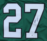 Quinyon Mitchell Philadelphia Signed Kelly Green Football Jersey JSA QR Hologram
