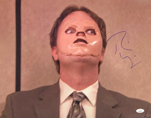Rainn Wilson Signed 16x20 The Office Dwight Schrute CPR Dummy Face Photo JSA