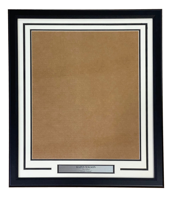 Rainn Wilson 16x20 The Office Vertical Photo Frame Kit Sports Integrity