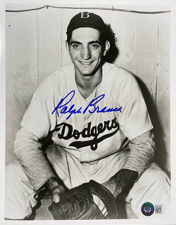 Ralph Branca Signed 8x10 Brooklyn Dodgers Baseball Photo BAS – Sports  Integrity
