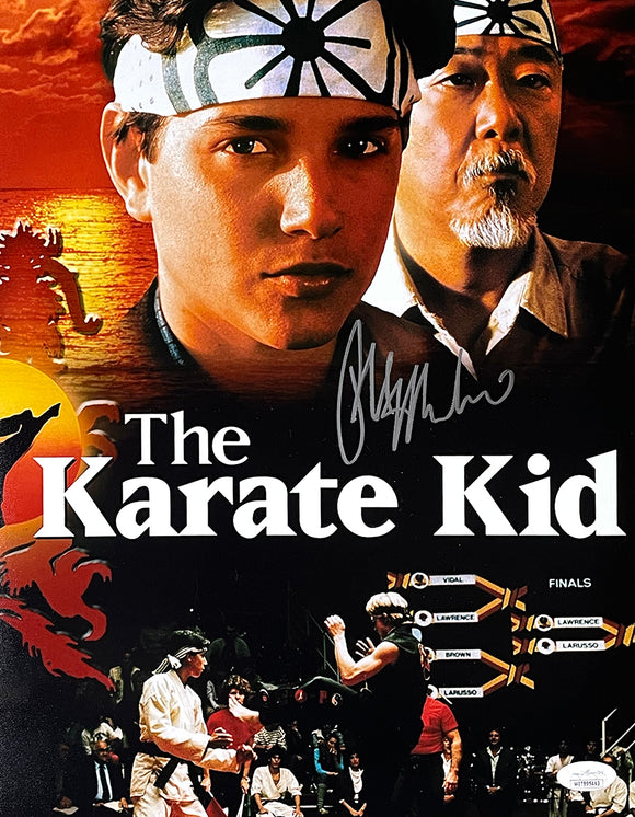 Ralph Macchio Signed 11x14 The Karate Kid Collage Photo JSA ITP Sports Integrity