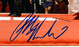 Ralph Macchio Signed 8x10 The Karate Kid Crane Kick Photo JSA ITP Sports Integrity