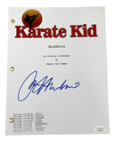 Ralph Macchio Signed Karate Kid Movie Script JSA ITP