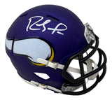 Randy Moss Signed Minnesota Vikings Mini Speed Helmet BAS