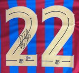 Raphina Signed Barcelona 2021/22 Nike Soccer Jersey BAS