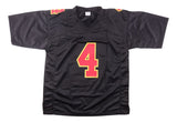 Rashee Rice Kansas City Signed Black Football Jersey JSA QR