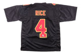 Rashee Rice Kansas City Signed Black Football Jersey JSA QR