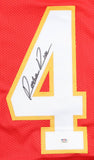 Rashee Rice Kansas City Signed Red Pro Cut Football Jersey PSA/DNA Hologram