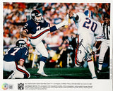 Raul Allegre Signed 8x10 New York Giants Football Photo BAS Sports Integrity