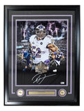 Ray Lewis Signed Framed 16x20 Baltimore Ravens Collage Photo BAS ITP - Sports Integrity