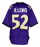Ray Lewis Signed Custom Purple Pro Style Football Jersey JSA ITP 992 Sports Integrity