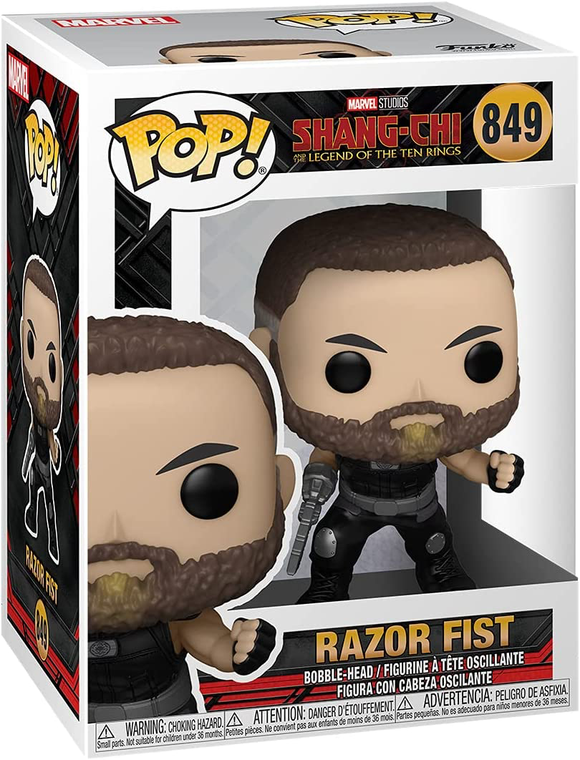 Marvel Shang-Chi And The Legend Of The Ten Rings Razor Fist Funko Pop #849