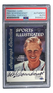 Red Schoendienst Signed 1999 Fleer Sports Illustrated Trading Card PSA/DNA Sports Integrity