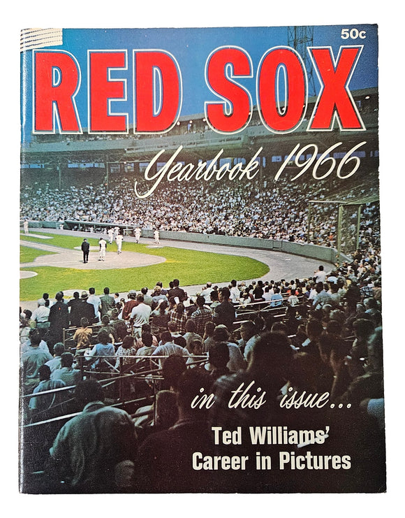 Boston Red Sox 1966 Yearbook Sports Integrity