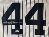 Reggie Jackson Signed New York Yankees Majestic Authentic Baseball Jersey JSA