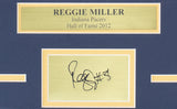 Reggie Miller Framed 8x10 Indiana Pacers Photo w/Laser Engraved Signature