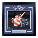 Sports Integrity Patrick Renna Signed Framed 11x14 "The Sandlot" photo features the quote "You're killin me Smalls" with nameplate for Hamilton Ham Porter; JSA authenticated.