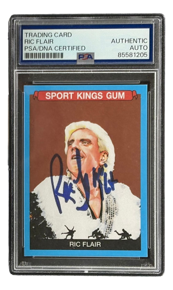 What Is Ric's Card Ric Flair Signed 2023 Sport Kings #141 Wrestling Trading Card 16x ...