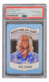 Ric Flair Signed RP 1982 All Stars Card #27 16x Insc PSA/DNA Auto