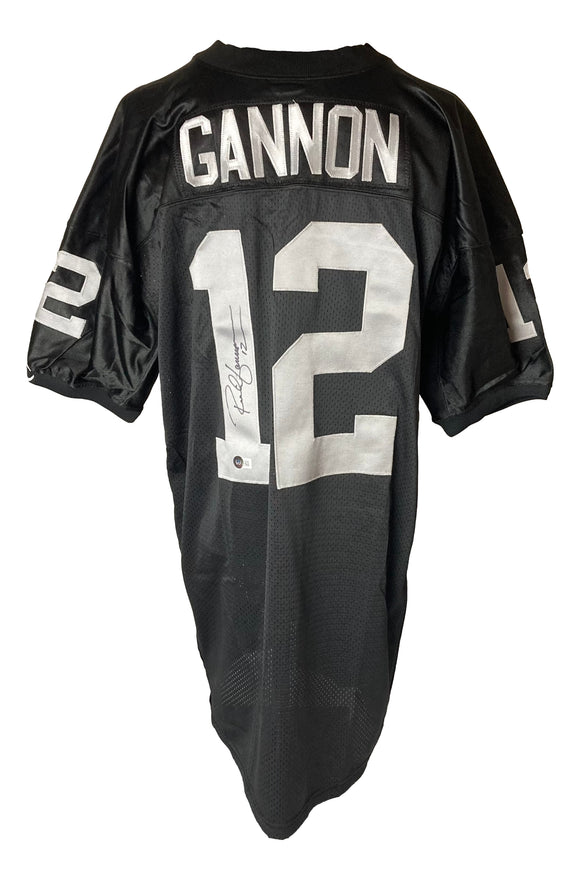 Rich Gannon Signed Oakland Raiders Champion Authentic Football Jersey BAS