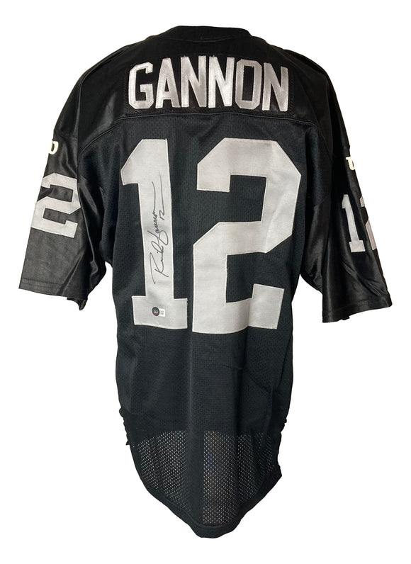 Rich Gannon Signed Oakland Raiders Wilson Authentic Football Jersey BAS