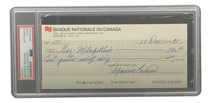 Maurice Richard Signed Montreal Canadiens Personal Bank Check #172 PSA/DNA Sports Integrity
