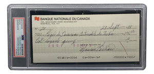Maurice Richard Signed Montreal Canadiens Personal Bank Check #20 PSA/DNA Sports Integrity